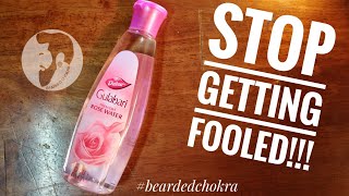 DABUR Gulabari Rose Water  Bearded Chokra [upl. by Sevy]