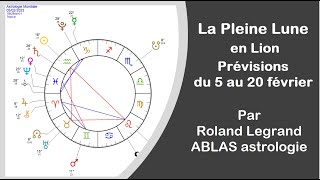 La Pleine Lune en Lion Prévisions période du 5 au 20 février 2023 Ce sera comment pour vous [upl. by Treblih]