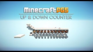 Up amp Down Counter with Reset  Minecraft [upl. by Lattonia575]