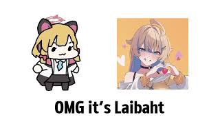 Omg  its Laibaht   Momoi Meme [upl. by Xenia]