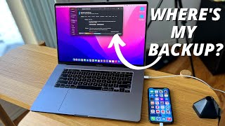 Where iPhone Backup is Stored on Your Mac And How to Make One [upl. by Payton460]