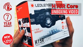 H15R Core 🔦 2500 lumens 250 meter Max 80 hour run time Rechargeable Headlamp  Ledlenser Malaysia [upl. by Verina]