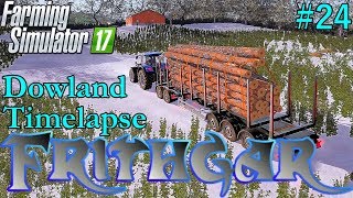 FS17 Timelapse Dowland Farm Seasons 24 Logging [upl. by Cristine]