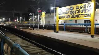 Karnataka Toranagallu train travel vlog video part 2Guntur Junction gunturjunction LampT [upl. by Aneek]