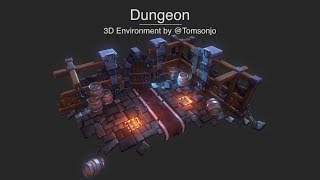 Dungeon 3D Environment [upl. by Berry205]