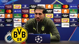 „Borussia Dortmund ist eine Marke in Europa“  PK mit Can amp Sahin  Club Brügge  BVB [upl. by Namyh437]