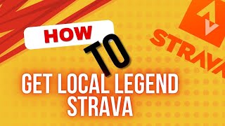 How to get local legend in Strava Simple 2024 [upl. by Glantz]