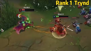 Rank 1 Tryndamere How to DESTROY Smolder Top with Tryndamere [upl. by Sisto760]