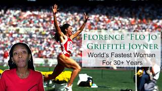 Florence Griffith Joyner quotFlo Joquot 30 year holder of the 100m amp 200m records  Black History Facts [upl. by Esyle]