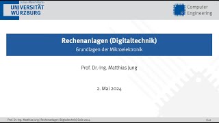 3 Einführung in die Mikroelektronik [upl. by Garges]