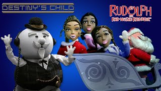 Destinys Child performs quotRudolph the Red Nosed Reindeer quot  Video Enhanced to HD [upl. by Einitsed]