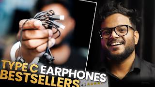 I Tested  4 Type C Earphones 2024 Amazon Bestsellers under ₹500 [upl. by Arten]