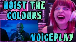 REACTION  VOICEPLAY quotHOIST THE COLOURSquot FT JOSE ROSARIO JR [upl. by Nekciv]