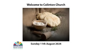 11th August 2024  Edinburgh Pentlands Parish Church Sunday Worship 945am [upl. by Esikram]