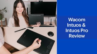 Wacom Intuos vs Intuos Pro Creative Pen Tablets Comparison amp Review [upl. by Naoma]