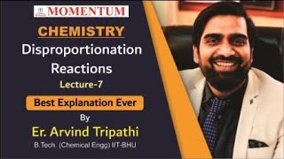 Chemistry for IIT NEET  Redox reactions  lecture 7  Disproportionation Reactions  JEE Adavanced [upl. by Lynnell]