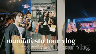 manifesto tour in Manila concert vlog day 2 🗯️ barricade fancams [upl. by Gaven193]