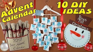 10 DIY Advent Calendar Idea  HOW TO [upl. by Mcmath]