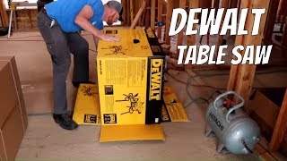 Dewalt Table Saw [upl. by Haduj]