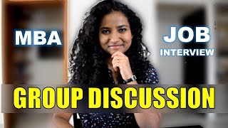 How to Prepare For Group Discussions  GD Topics with Answers  Job Interview  MBA [upl. by Retsek]