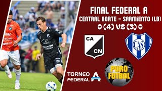 Final del Federal A Central Norte 0 4  0 3 Sarmiento LB [upl. by Erie]