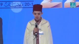 ZOUBEIR GHAOUZY  MOROCCO in Dubai Quran international competition 2nd Award 👍🏻👏🏻 [upl. by Jocelyne]