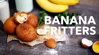 Banana fritters BA Recipes [upl. by Chappell]