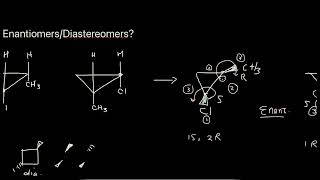 Enantiomers or Diastereomers  CYCLIC  Organic Chemistry [upl. by Weig]