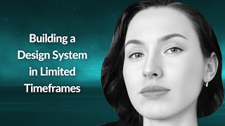 Building a Design System in Limited Timeframes  Elena Shabanova  Conf42 ML 2024 [upl. by Aiz823]