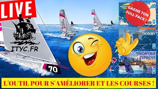 DÉCOUVREZ ITYC LOUTIL POUR SAMÉLIORER SUR VIRTUAL REGATTA et POINT COURSE 🔴 LIVE [upl. by Seymour]