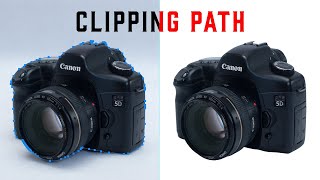 How to Create Clipping Path In Photoshop  Clipping path tutorial  Background removal [upl. by Arteid]