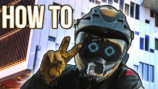 quotWrenchquot LED Motorcycle Helmet HOW TO Watch Dogs 2 [upl. by Eanrahs]