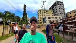 UNEXPECTED SURPRISE While Walking In STREETS OF Bamburi Mtambo Fisheries MOMBASA Kenya [upl. by Nalor]