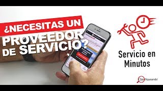 Solicita un Proveedor de Servicio en Minutos  ClasificadosOnlinecom [upl. by Nalrah168]