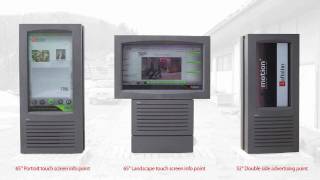 imotion 100 Outdoor LCD display  One or Double Sided [upl. by Aihsenrad328]