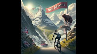 FLAMME ROUGE RACING Tour Britannia Stage 2 Literally just trying to NOT GET DROPPED Legs  Dead [upl. by Maryjane]