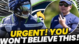 BOMB YOU WONT BELIEVE WHAT HAPPENED TO HIM SEATTLE SEAHAWKS NEWS TODAY [upl. by Dnalevets13]