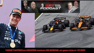 REVIEW GP Oostenrijk VERSTAPPEN en NORRIS zoeken DE GRENS en gaan iets er OVER [upl. by Ayirp199]