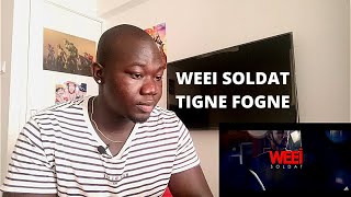 Weei Soldat  Tigné Fogné Réaction du Clip Vidéo [upl. by Kimberley]