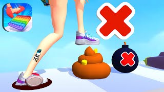 Tippy Toe All Levels Walkthrough Mobile Gameplay iOSAndroid Video Relaxing Game Update L6JXT3 [upl. by Yssirhc393]