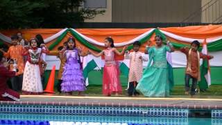 Phir Bhee Dil Hai Hindustani  Stage Performance by Kids at Fair Oaks Club [upl. by Nahtnamas]