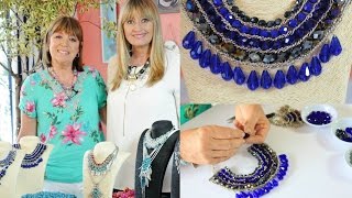 Como hacer Bijouterie  Collar Egipcio  Monica de Grau [upl. by Bohon]