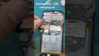 smartphone Realme c21y c25y charging after sot issue charging ic jumper charging ic by pass [upl. by Holder]