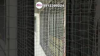 Balcony Safety Nets  Bird Netting in Hyderabad  Pigeon Net for Balcony [upl. by Courtnay42]