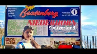 Beatenberg to Niederhorn by Cable car  FULL VIDEO [upl. by Marcell742]