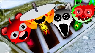 SPRUNKI x SMILING CRITTERS IN REAL LIFE Sprunki Incredibox [upl. by Ollie]