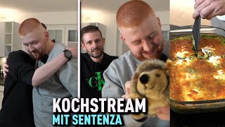 SENTENZA ZEIGT SICH ZUM ERSTEN MAL  KOCHSTREAM mit NILS SENTENZA  MckyTV Stream Highlights [upl. by Osmond]