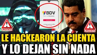 🚨ANONYMOUS HACKEÓ LA CUENTA DE MADURO Y LO ESTÁN POR DEJAR SIN DINERO  BREAK POINT [upl. by Sylvester]