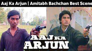 Aaj Ka Arjun 1990  Amitabh Bachchan  Amrish Puri  Aaj Ka Arjun Movie Scene  Dialogue Spoof [upl. by Bentlee463]