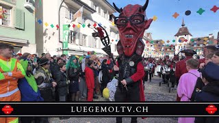 Städtlifasnacht Willisau 2024  LuegemolTV [upl. by Savage]